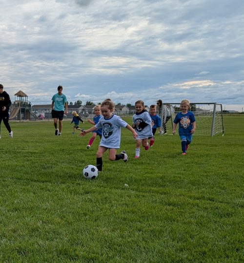 Priorities Kids playing soccer